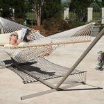 Amazon.com : Castaway Living 15 ft. Taupe Hammock Stand, Patented .