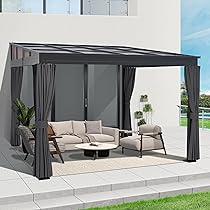 Amazon.com : COVERONICS 10' X 10' Outdoor Polycarbonate Hardtop .