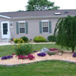 Mobile Home Living | Mobile home landscaping, Landscaping around .