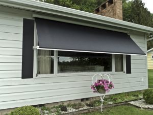 Motorized Retractable Window Awnings | Sunes