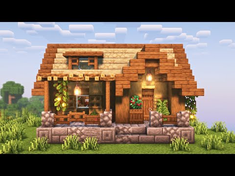 The Perfect Starter House to Start Your Minecraft World I Easy .