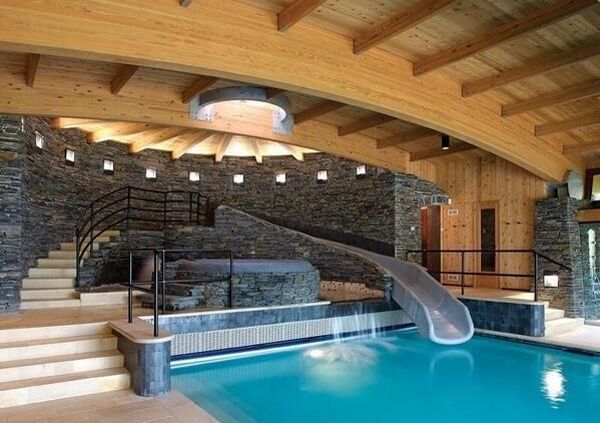 50 Ridiculously amazing modern indoor pools | Pool houses, Indoor .