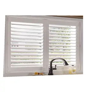 Stylish Wholesale indoor window louver For Privacy And Shade .