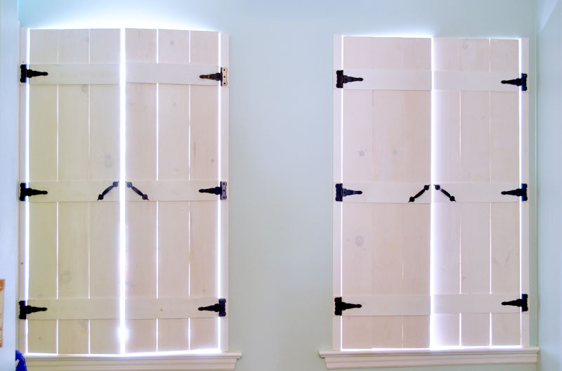 How to Make Indoor Shutters - Create and Babb