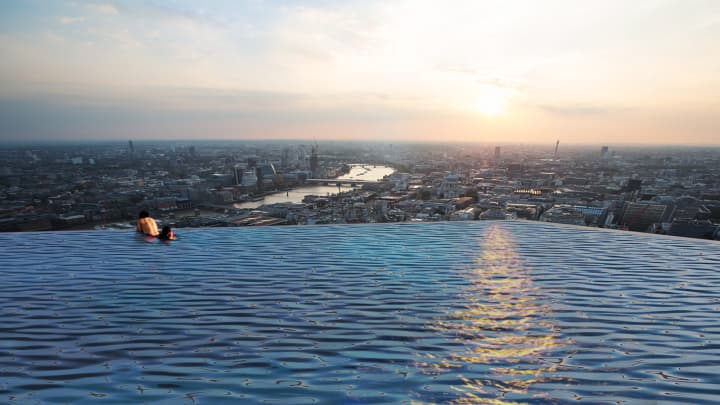 Infinity London's 360-degree rooftop infinity pool will cost millio