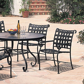 Wrought Iron Outdoor Furniture, Woodard Wrought Iron Furnitu