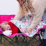 Amazon.com: SUNNYFEEL Kids Folding Double Camping Chair, Portable .