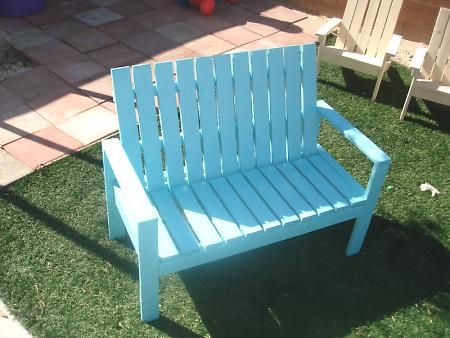 Kids Lounge Bench | Kids outdoor chairs, Diy garden furniture, Diy .