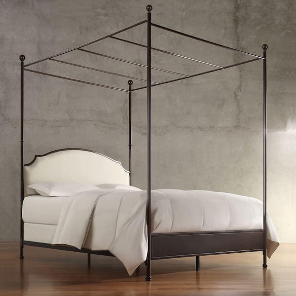 HomeSullivan Bridgewater Antique Bronze King Canopy Bed 40E638BK .