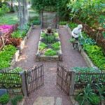 kitchen garden/ potager. | Small vegetable gardens, Vegetable .