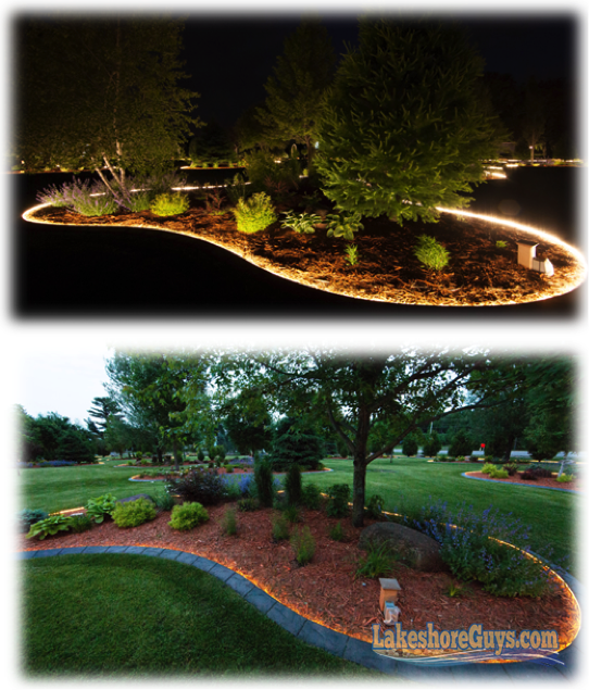 LED-Lighted Concrete Curbing • Lakeshore Guys® - MN Shoreline Exper