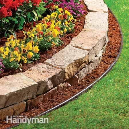 3 Simple Landscape Edging Ideas | Amazing gardens, Garden edging .