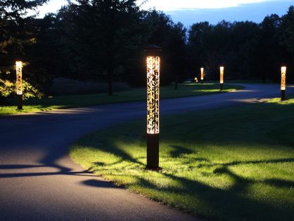 Outdoor Landscape Lights | Decorative Bollard Lights | Attraction .