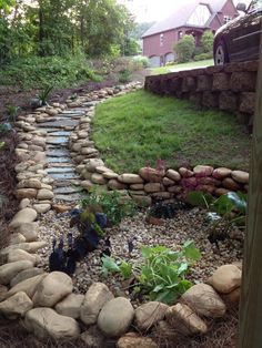 33 Best Rock drainage ideas | backyard landscaping, outdoor .