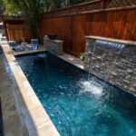 Lap Pool | Houston, TX - Modern - Swimming Pool & Hot Tub .