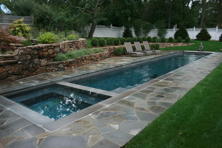 Lap Pools for Narrow Yards | Swimming pools backyard, Small .