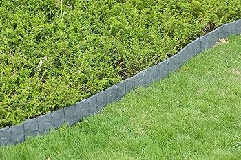 Amazon.com : Gardenised Cobbled Stone Style Outdoor Lawn Edging .