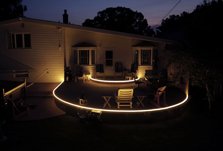 LED Strip Lights for Deck Lighting and Patio Lighti