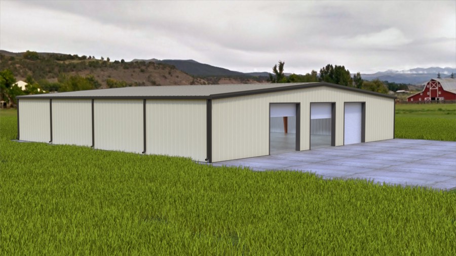 80x100x20 New Metal Building – QE Building C