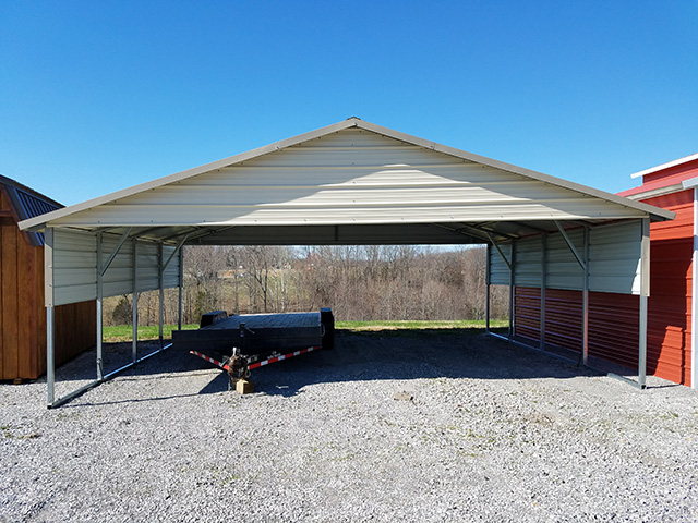 Metal Carports - Yoders Dutch Bar