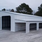 Buy 40x60x16 Metal Garage With Lean to at Best Pric