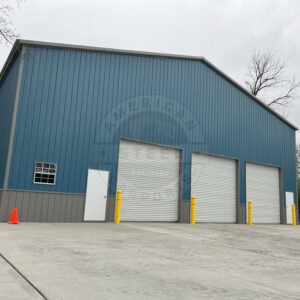 Four Car Metal Garage - American Steel Carports In