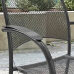 Royal Garden Commercial Steel Mesh Stack Outdoor Patio Chairs (4 .