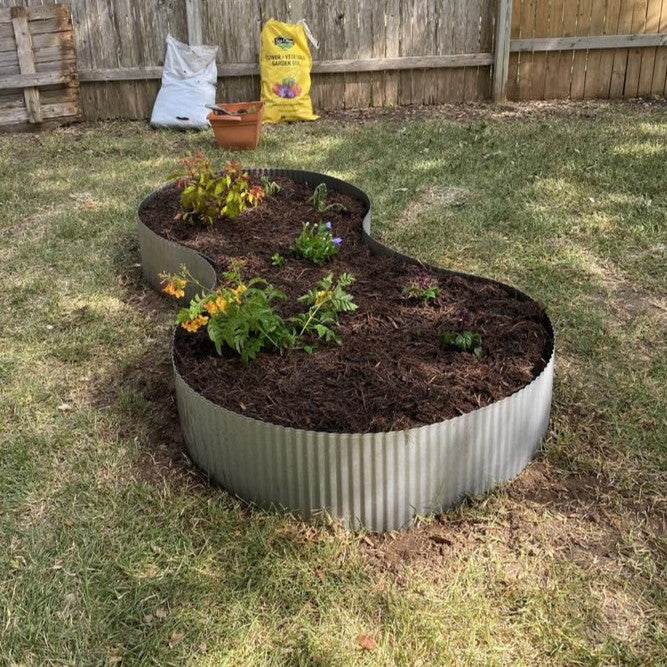 Corrugated Metal Landscape Edging – Dakota T