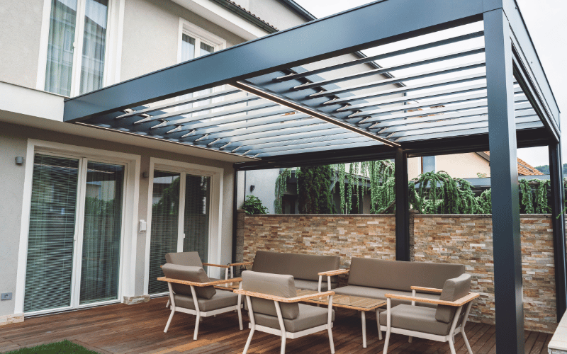 How To Build a Metal Pergola (2024) | Today's Homeown