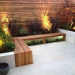 Modern Garden Benches - Foter | Terrace garden design, Backyard .