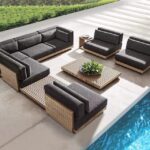 2024 New Modern Design Luxury Teak Wood Patio Outdoor Furniture .