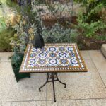 Bistro Table Made of Mosaic for Dining Table , Rectangular .
