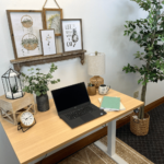 Work Office Decorating Ideas Blog - Farmhouse Office Idea 3.1 .