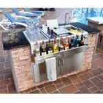 Outdoor Bar Cabinets - Foter | Outdoor kitchen design, Outdoor .