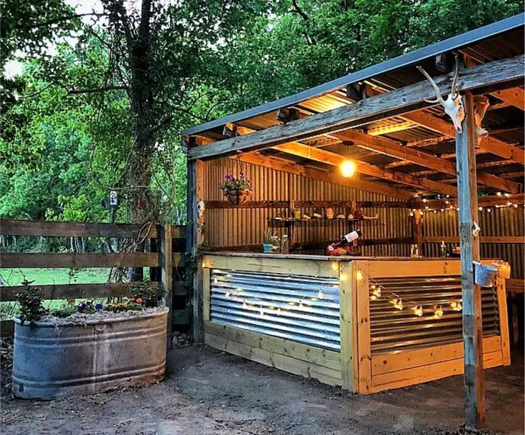 40 Outdoor Bar Ideas For Festive Entertaining | Diy outdoor bar .
