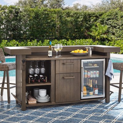 Member's Mark 5-Piece Halstead Outdoor Bar - Sam's Cl