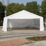Outsunny 32 ft. x 20 ft. Large Outdoor Canopy Party Tent with .