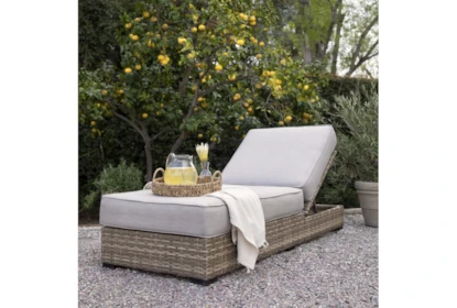 Capri Outdoor Chaise Lounge | Living Spac