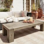 Palisades Rectangular Outdoor Coffee Table | Pottery Ba