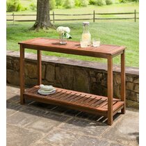 Wade Logan® Aree Eucalyptus Solid Wood Indoor/Outdoor Buffet .