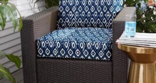 SORRA HOME 23 x 27 Deep Seating Outdoor Pillow and Cushion Set in .