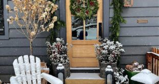 Beautiful Outdoor Christmas Decorating Ideas » The Tattered P