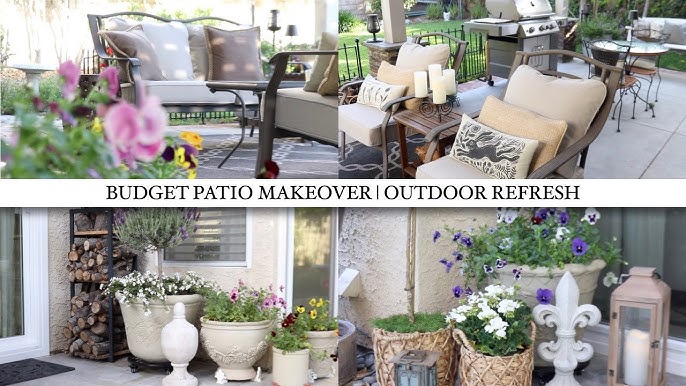 ULTIMATE PATIO MAKEOVER | Outdoor Decorating Ideas + DIY .