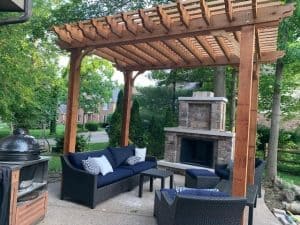 Outdoor Fireplace Ideas with Pergolas: Discover Outdoor Fireplace .