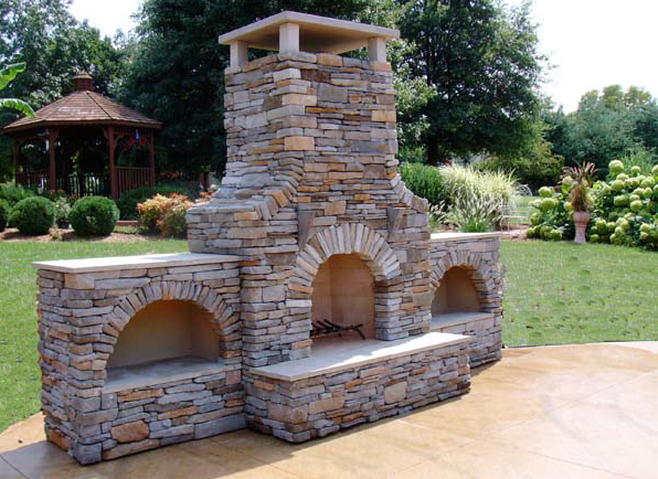 Best Outdoor Fireplace Design Ideas | CAD P