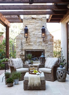 75 Patio with a Fireplace Ideas You'll Love - April, 2024 | Hou