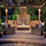 53 Most amazing outdoor fireplace designs ev