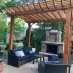 Outdoor Fireplace Ideas with Pergolas: Discover Outdoor Fireplace .