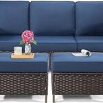 Amazon.com: Joyside Patio Furniture Set All Weather Outdoor .