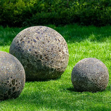 Angkor Spheres | Rustic Sphere Garden Dec